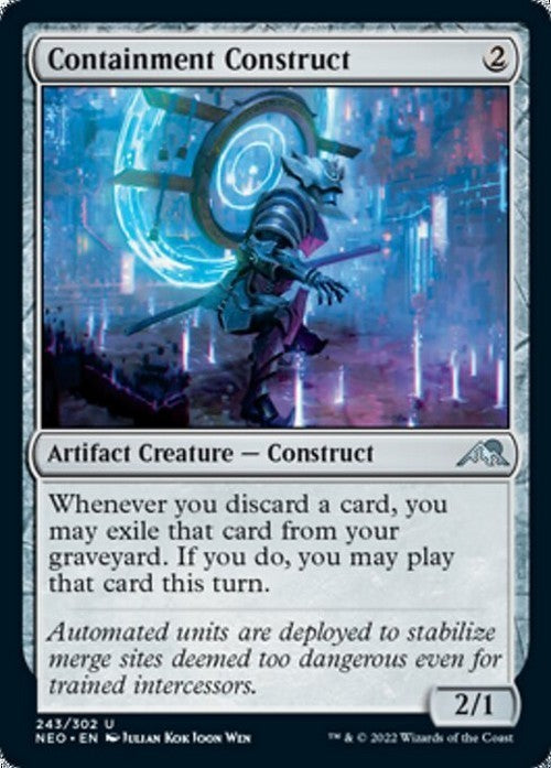 Containment Construct ~ Kamigawa: Neon Dynasty [ NM ] [ Magic MTG ]