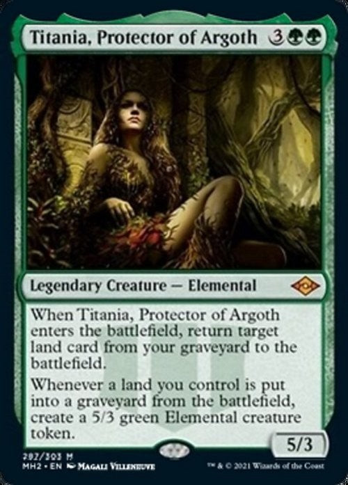 Titania, Protector of Argoth ~ Modern Horizons 2 [ NearMint ] [ Magic MTG ]