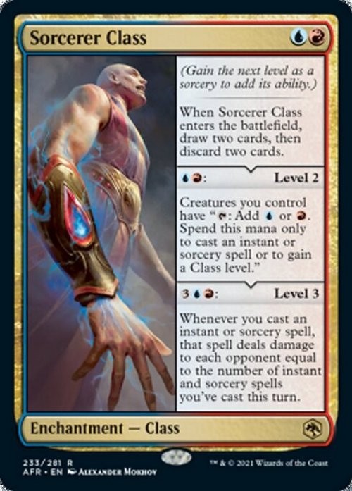 Sorcerer Class ~ Adventures in the Forgotten Realms [ NearMint ] [ Magic MTG ]