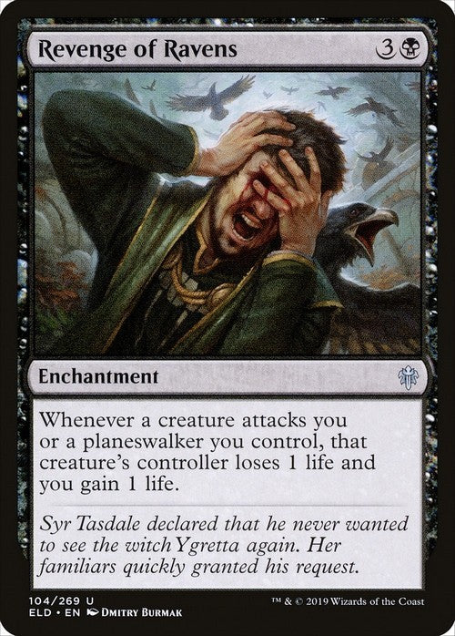 Revenge of Ravens ~ Throne of Eldraine [ Excellent ] [ Magic MTG ]