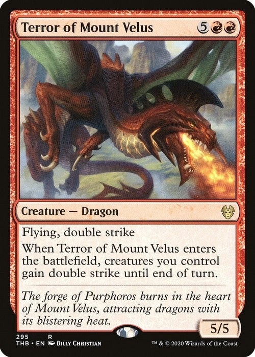 Terror of Mount Velus ~ Theros Beyond Death [ NM ] [ Magic MTG ]