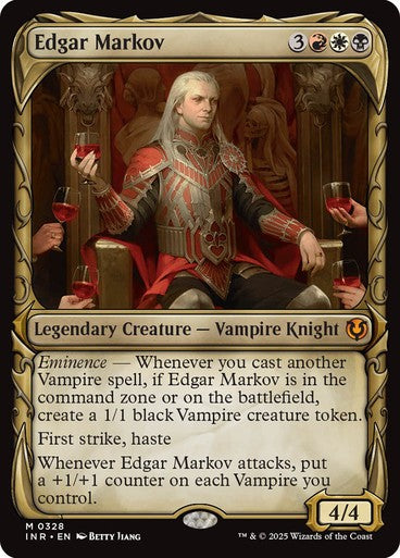 SHOWCASE Edgar Markov ~ Innistrad Remastered [ NearMint ] [ Magic MTG ]