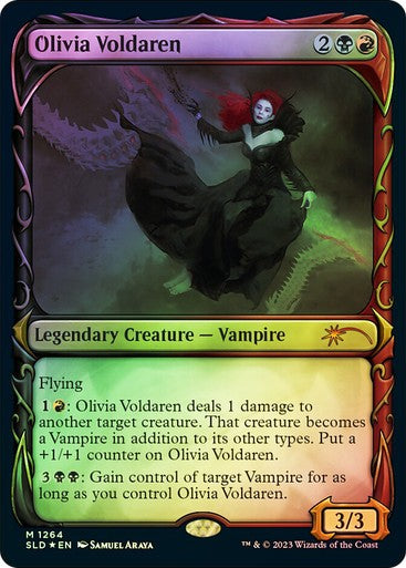 FOIL HALO Olivia Voldaren ~ Secret Lair [ Excellent ] [ Magic MTG ]