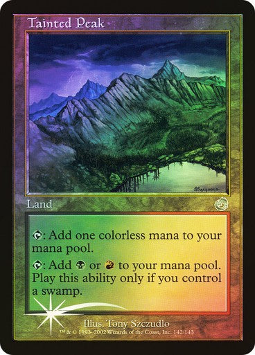 FOIL Tainted Peak ~ Torment [ Excellent ] [ Magic MTG ]
