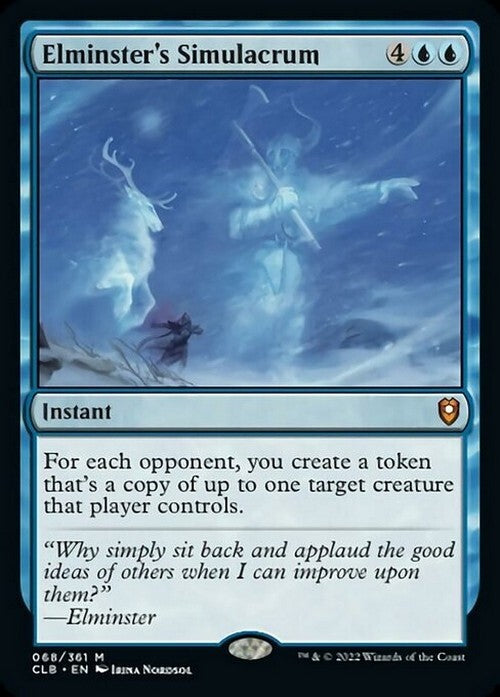 Elminster's Simulacrum ~ Commander Legends 2 [ NM ] [ MTG ]
