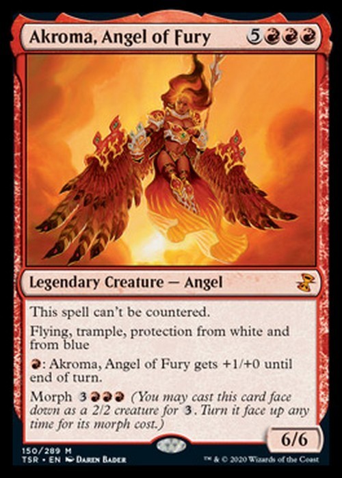 Akroma, Angel of Fury ~ Time Spiral Remastered [ NearMint ] [ Magic MTG ]