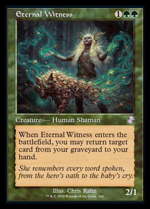 Eternal Witness ~ Time Spiral Remastered [ NearMint ] [ Magic MTG ]