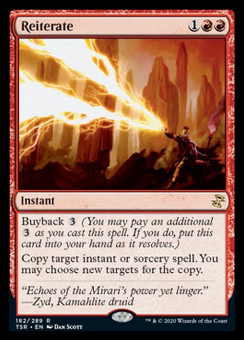 Reiterate ~ Time Spiral Remastered [ NearMint ] [ Magic MTG ]