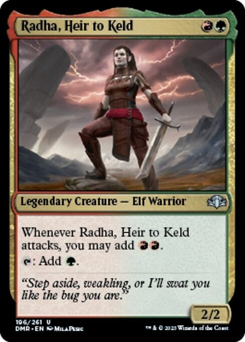 Radha, Heir to Keld ~ Dominaria Remastered [ NearMint ] [ Magic MTG ]