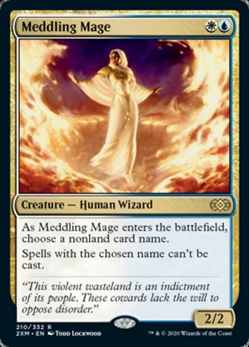 Meddling Mage ~ Double Masters [ NearMint ] [ Magic MTG ]