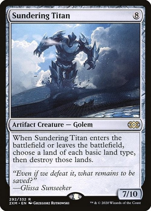 Sundering Titan ~ Double Masters [ NearMint ] [ Magic MTG ]