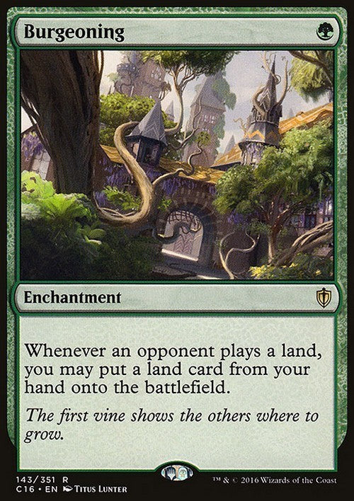 Burgeoning ~ Commander 2016 [ NearMint ] [ Magic MTG ]