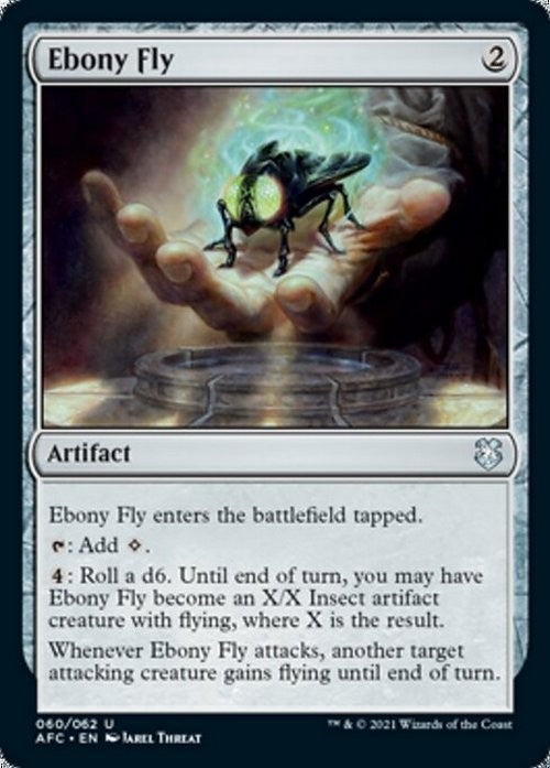 Ebony Fly ~ Commander: Adventures in the Forgotten Realms [ NM ] [ MTG ]