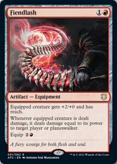 Fiendlash ~ Commander: Adventures in the Forgotten Realms [ NM ] [ MTG ]