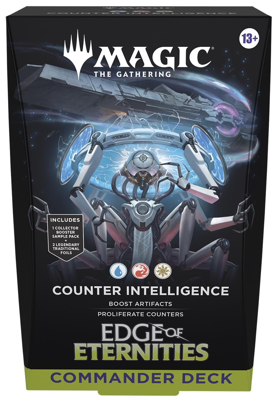 Counter Intelligence Commander Deck ~ Edge of Eternities ~ MTG Sealed