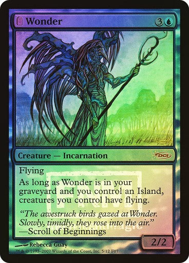FOIL Wonder ~ Friday Night Magic Promos [ Excellent ] [ Magic MTG ]