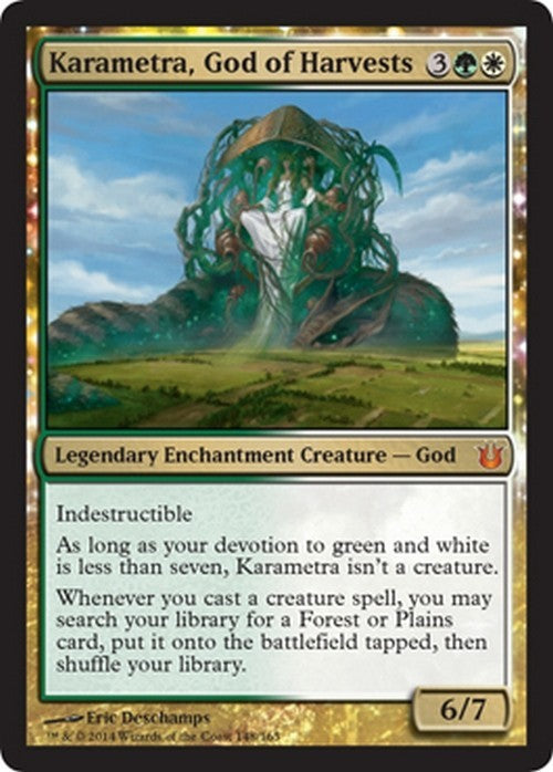 Karametra, God of Harvests ~ Born of the Gods [ Excellent ] [ Magic MTG ]