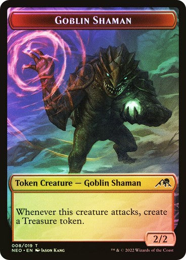 FOIL Goblin Token (for Fable of the Mirror-Breaker) ~ Kamigawa: Neon Dynasty