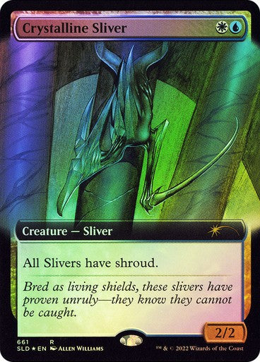 FOIL Crystalline Sliver ~ Secret Lair [ NearMint ] [ Magic MTG ]