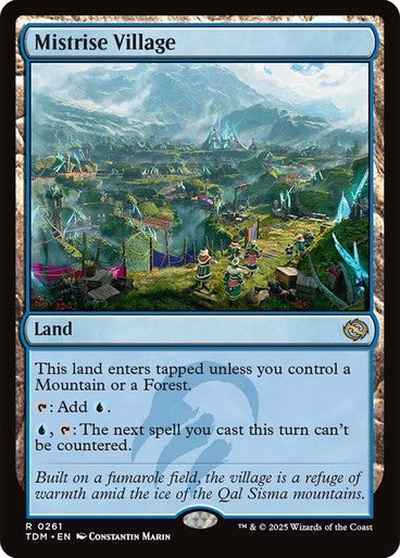 Mistrise Village ~ Tarkir: Dragonstorm [ NM ] [ Magic MTG ]