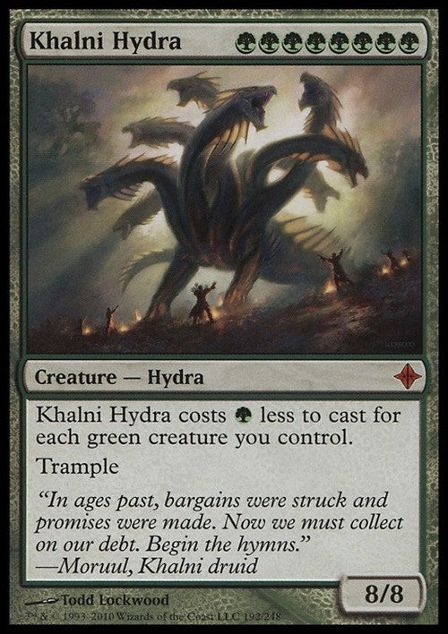 Khalni Hydra ~ Rise of the Eldrazi [ Excellent ] [ Magic MTG ]