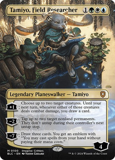 Tamiyo, Field Researcher ~ Commander: Bloomburrow [ NM ] [ Magic MTG ]