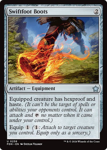 Swiftfoot Boots ~ Foundations [ NearMint ] [ Magic MTG ]