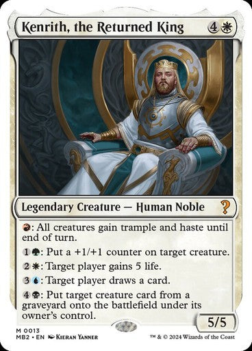 Kenrith, the Returned King ~ Mystery Booster 2 [ NearMint ] [ Magic MTG ]