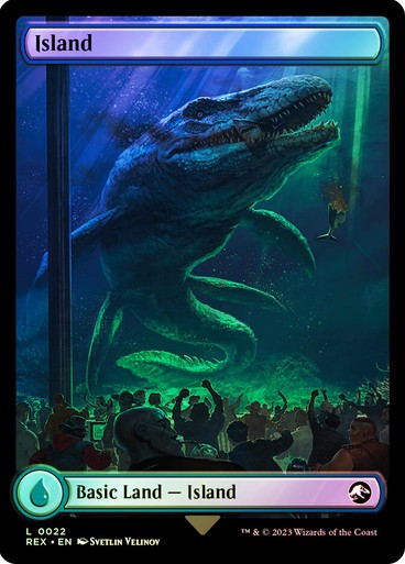 FOIL Island ~ Universes Beyond: Jurassic World [ NM ] [ MTG ]