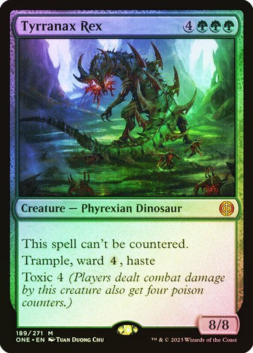 FOIL Tyrranax Rex ~ Phyrexia: All Will Be One [ NearMint ] [ Magic MTG ]