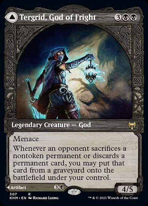 SHOWCASE Tergrid, God of Fright / Lantern ~ Kaldheim [ NearMint ] [ Magic MTG ]