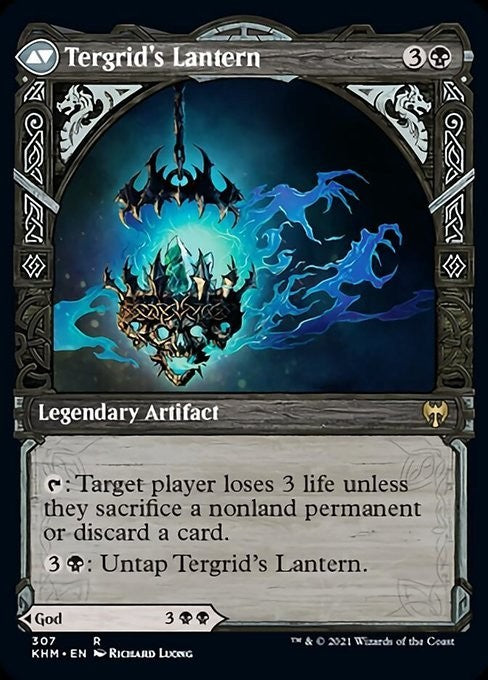 SHOWCASE Tergrid, God of Fright / Lantern ~ Kaldheim [ NearMint ] [ Magic MTG ]