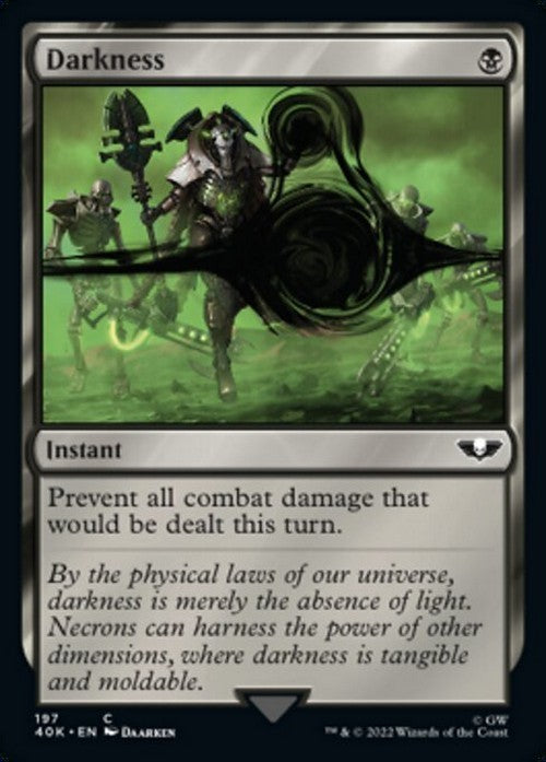Darkness ~ Commander: Warhammer 40,000 [ NearMint ] [ Magic MTG ]