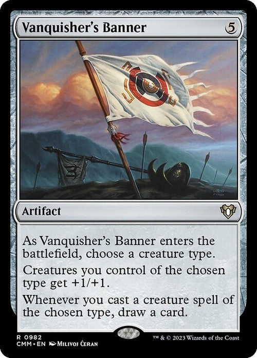 Vanquisher's Banner ~ Commander Masters [ NearMint ] [ Magic MTG ]
