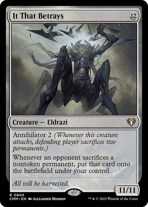 It That Betrays ~ Commander Masters [ NM ] [ Magic MTG ]