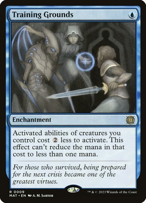 Training Grounds ~ March of the Machine: The Aftermath [ NM ] [ Magic MTG ]
