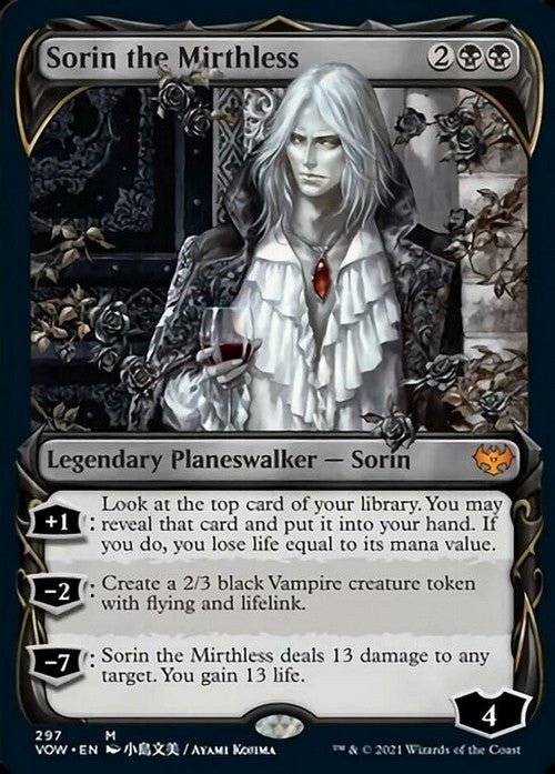 SHOWCASE Sorin the Mirthless (Ayami Kohma) ~ Crimson Vow [ NM ] [ Magic MTG ]