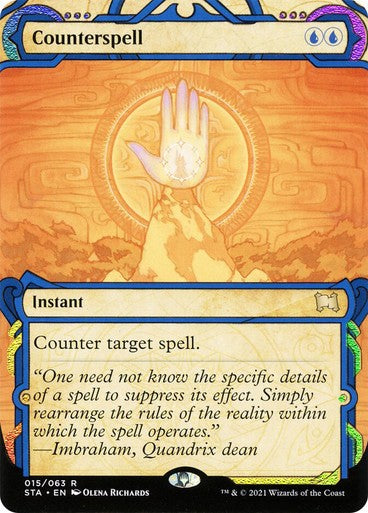 FOIL ETCHED Counterspell ~ Mystical Archive [ NM ] [ Magic MTG ]