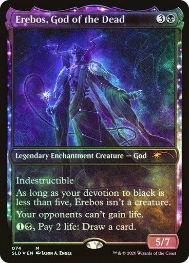 FOIL Erebos, God of the Dead ~ Secret Lair [ NearMint ] [ Magic MTG ]