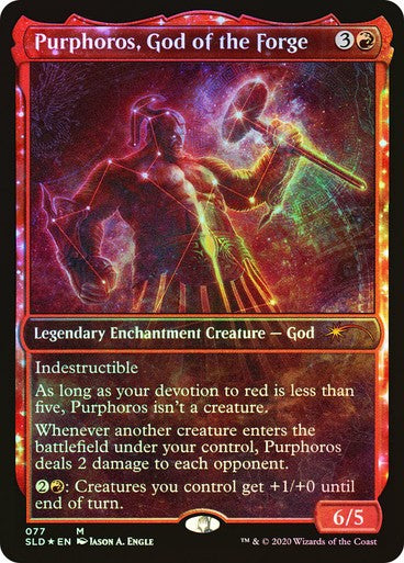 FOIL Purphoros, God of the Forge ~ Secret Lair [ NearMint ] [ Magic MTG ]