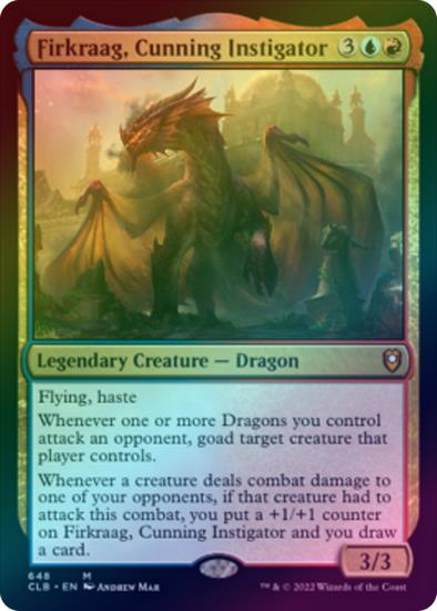 FOIL Firkraag, Cunning Instigator ~ Commander Legends 2 [ NM ] [ Magic MTG ]