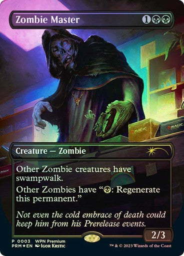 FOIL Zombie Master ~ WPN Promos [ NearMint ] [ Magic MTG ]