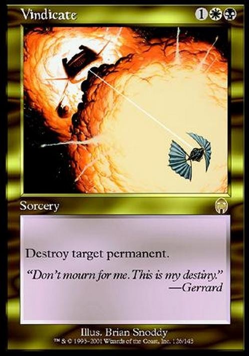 Vindicate ~ Apocalypse [ Excellent ] [ Magic MTG ]