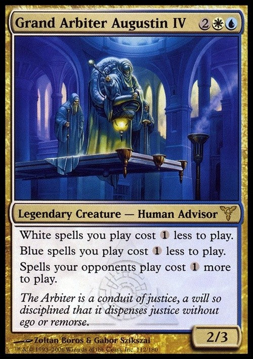 Grand Arbiter Augustin IV ~ Dissension [ NearMint ] [ Magic MTG ]