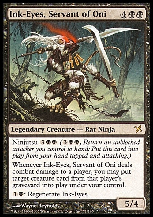 Ink-Eyes, Servant of Oni ~ Betrayers of Kamigawa [ PLAYED ] [ Magic MTG ]