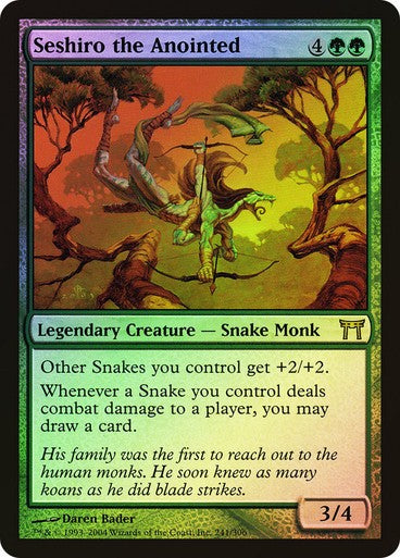 FOIL Seshiro the Anointed ~ Champions of Kamigawa [ NearMint ] [ Magic MTG ]