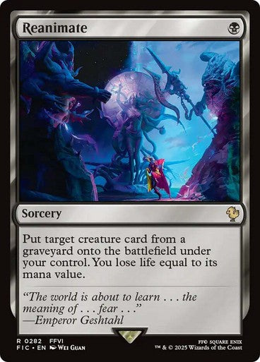 Reanimate ~ Commander: Final Fantasy [ NearMint ] [ Magic MTG ]