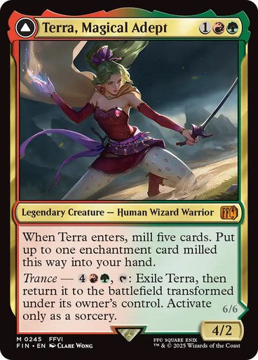 Terra, Magical Adept / Esper Terra ~ Final Fantasy [ NM ] [ Magic MTG ]