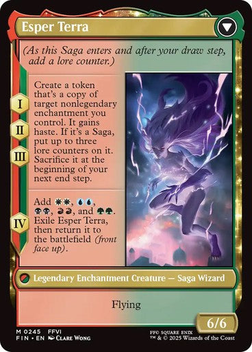 Terra, Magical Adept / Esper Terra ~ Final Fantasy [ NM ] [ Magic MTG ]