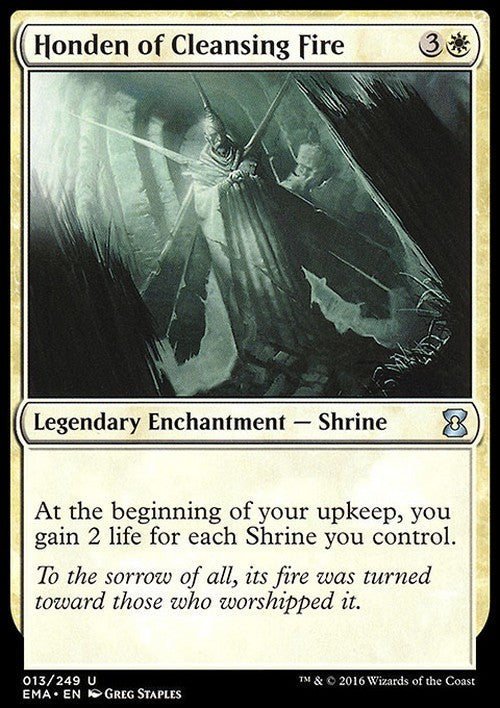 Honden of Cleansing Fire ~ Eternal Masters [ Excellent ] [ Magic MTG ]